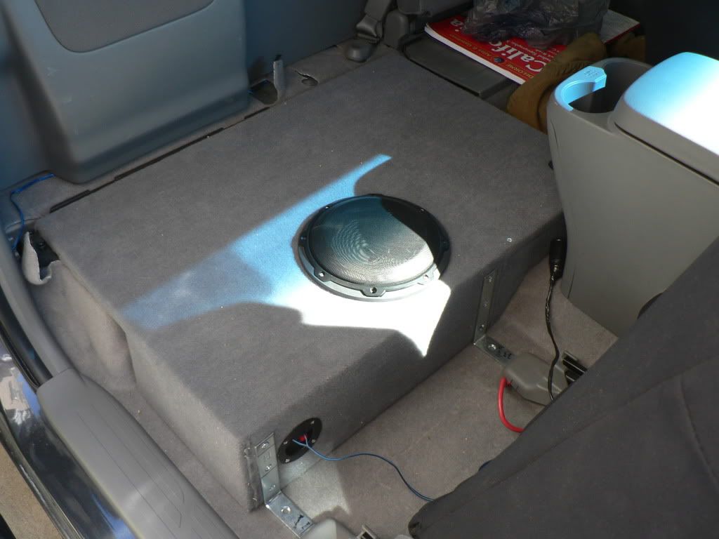My back seat storage/fridge shelf in 2010 Expedition Portal